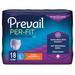 Prevail® Per Fit® Women Extra Absorbent Underwear