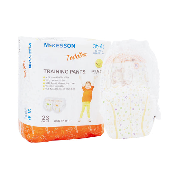 McKesson Toddler Training Pants, 3T to 4T