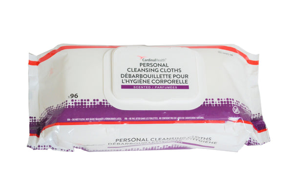 Cardinal Scented Personal Wipe, 96 per Package