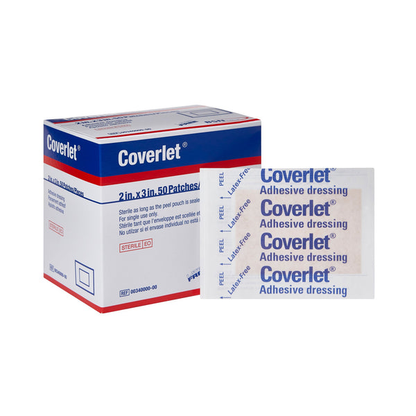 Coverlet® Tan Adhesive Strip, 2 x 3 Inch