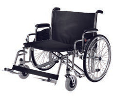 Merits Bariatric Wheelchair with Removable Arm, Composite Mag Wheel, 26 in. Seat