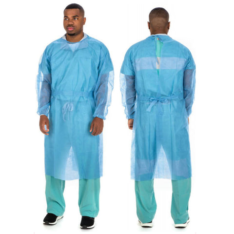 Kendall™ Protective Procedure Gown, Large, Blue