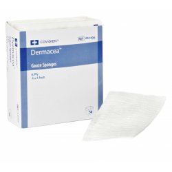 Dermacea™ NonWoven Sponge, 4 x 4 Inch