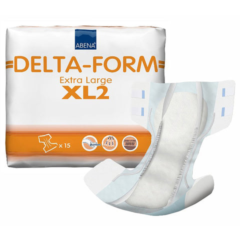 Abena® Delta Form XL2 Incontinence Brief, Extra Large