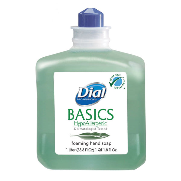 Dial® Basics® Foaming Soap 1 Liter Dispenser Refill Bottle