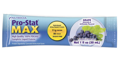 Pro Stat® MAX Grape Protein Supplement, 1 oz. Individual Packet - Adroit Medical Equipment