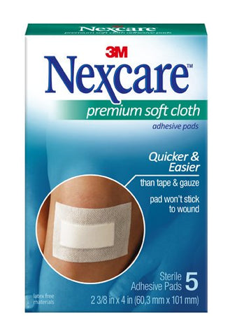 Nexcare™ Premium White Adhesive Dressing, 2 3/8 X 4 Inch