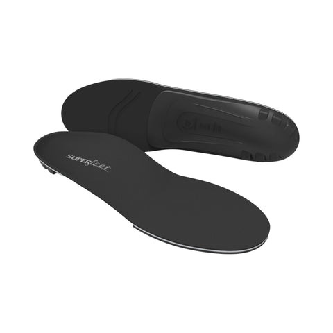 Superfeet® Black DMP™ Foam Insole, For Women's Shoe Size 6½   8; Men's, 5½   7 - Adroit Medical Equipment