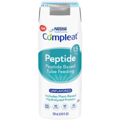 Compleat® Peptide 1.5 Cal Oral Supplement / Tube Feeding Formula, 8.45 oz. Carton