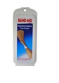 Band Aid® Adhesive Strip, 8 per Travel Pack