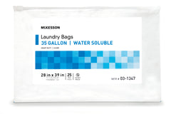 McKesson Water Soluble Laundry Bag, 30 35 gal Capacity