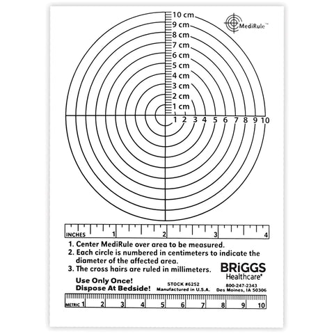 Briggs® MediRule™ Wound Measuring Device