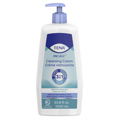 TENA® Scented Cleansing Cream, Pump Bottle