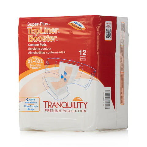 TopLiner™ Super Plus Added Absorbency Incontinence Booster Pad, 32 Inch Length