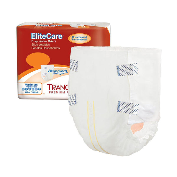 Tranquility® EliteCare® Incontinence Brief, Extra Large - Adroit Medical Equipment