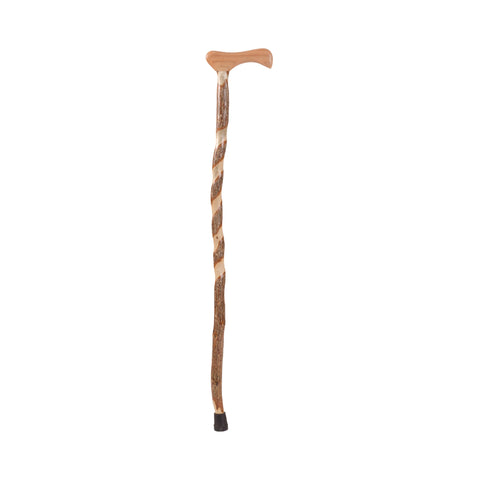 Brazos™ Wood Hiking Staff, Twisted Sassafras Print