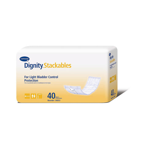 Dignity® Stackables® For Light Bladder Control Pad, 3½ x 12 Inch