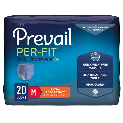 Prevail® Per Fit® Men Adult Moderate Absorbent Underwear