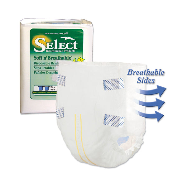 Select® Soft n' Breathable Incontinence Brief