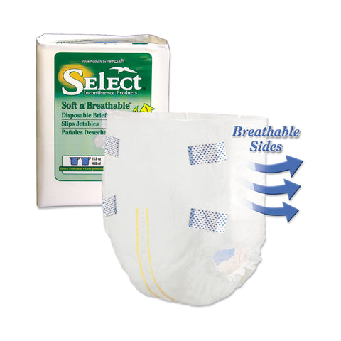 Select® Soft n' Breathable Incontinence Brief