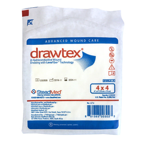 Drawtex® Non Adherent Dressing, 4 x 4 inch