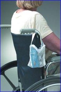 SkiL Care™ Alarm Bag, For Use With Wheelchair / Bed, Nylon Mesh