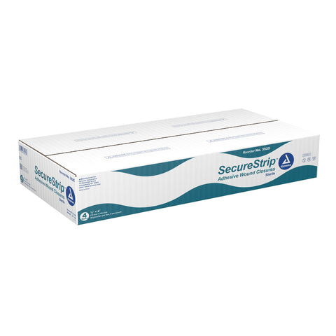 dynarex® Secure Strip™ Adhesive Wound Closure Strip, ½ by 4 Inches