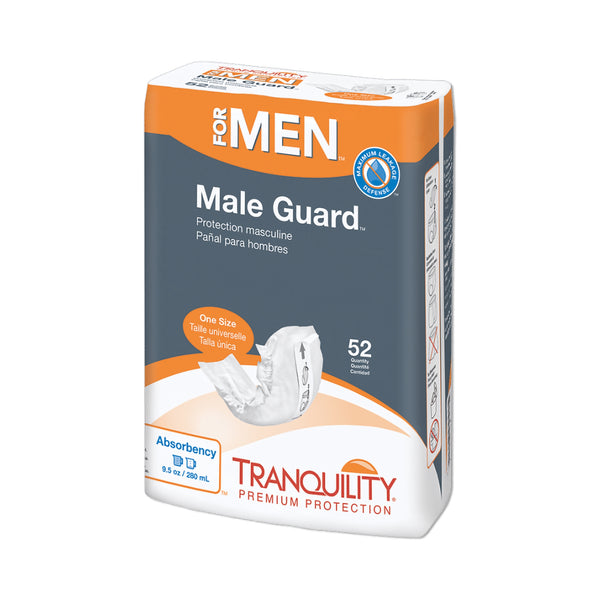 Tranquility® Male Guard™ Bladder Control Pad, 12¼ Inch Length