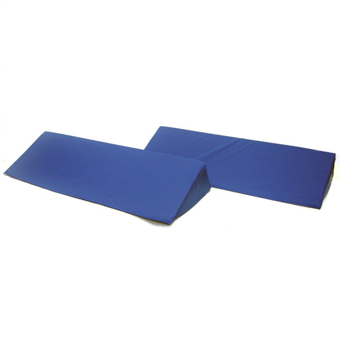 Skil Care™ Positioning Wedge, Foam, 24 in. L x 12 in. W x 7 in. H, Blue