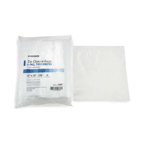 McKesson 12 X 12 Inch Zip Closure Bag