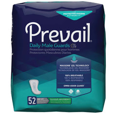 Prevail® Daily Male Guards Maximum Bladder Control Pad, 12½ Inch Length