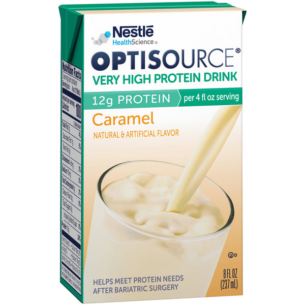 Optisource® Caramel Oral Supplement, 8 oz. Carton