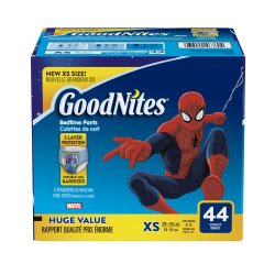GoodNites® Absorbent Underwear, Extra Small