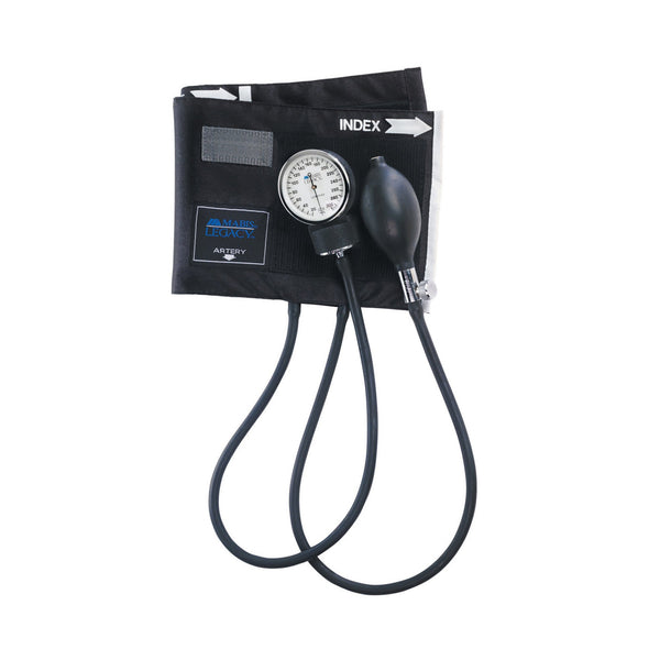 Legacy™ Aneroid Sphygmomanometer, Large, Black