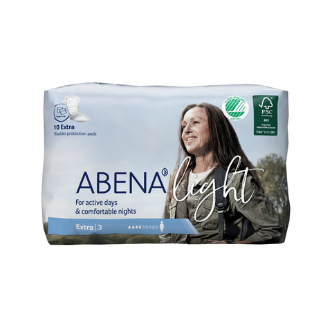 Abena™ Light Extra Bladder Control Pad, 13 Inch Length