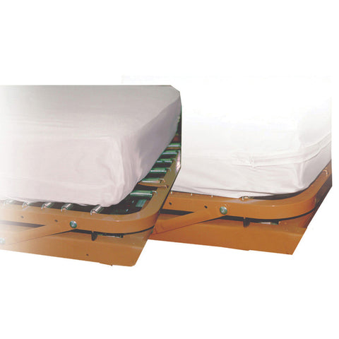 drive™ Zippered Vinyl Twin Mattress Cover, 36 x 80 x 6 in., White