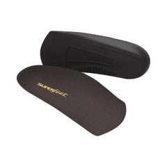 Superfeet® Microsuede / Foam / Propylene 3/4 Length Insole, For Men's Shoe Size 9½ – 11