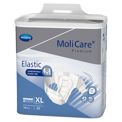 MoliCare® Premium Elastic Incontinence Brief, 6D, X Large