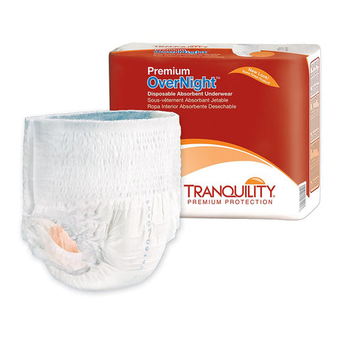 Tranquility® Premium OverNight™ Maximum Protection Absorbent Underwear, Extra Small