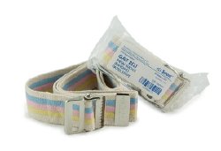 McKesson Select® Gait Belt, 60 Inch, Pastel Stripe