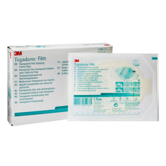 3M™ Tegaderm™ Transparent Film Dressing, 4 x 4½ Inch