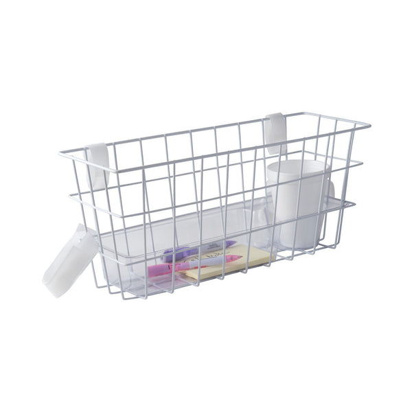 Mabis® Walker Basket, For Use With Walkers, 16 in. L x 5.5 in. W x 7 in. H, Plastic