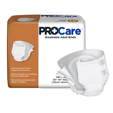 ProCare™ Breathable Incontinence Brief, Extra Large