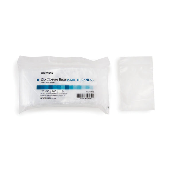 McKesson 2 X 3 Inch Zip Closure Bag