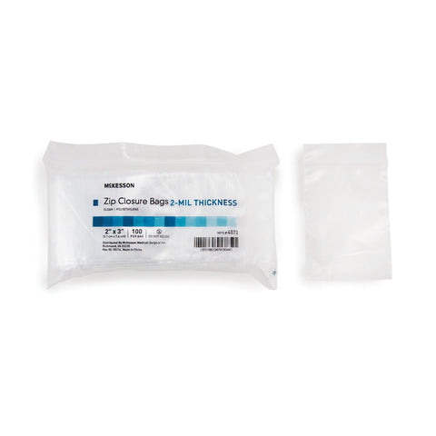 McKesson 2 X 3 Inch Zip Closure Bag