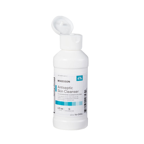 McKesson Antiseptic Skin Cleanser, 4 oz. Flip Top Bottle