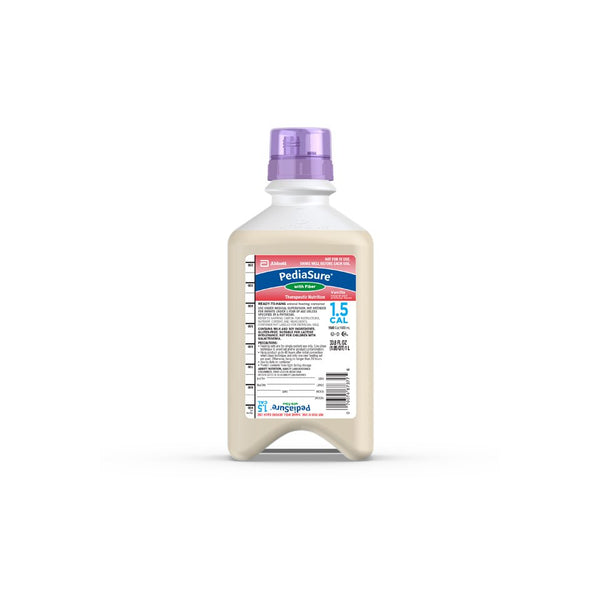 PediaSure® 1.5 Cal with Fiber Vanilla Pediatric Oral Supplement / Tube Feeding Formula, 1 Liter Bottle