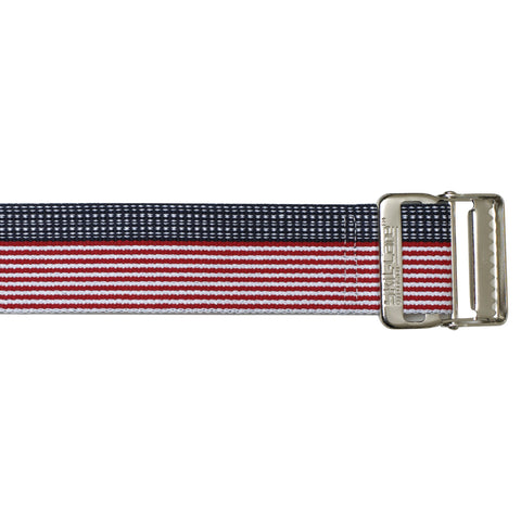 SkiL Care™ Heavy Duty Gait Belt with Metal Buckle, Stars & Stripes, 60 Inch