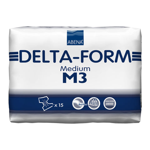 Abena® Delta Form M3 Incontinence Brief, Medium