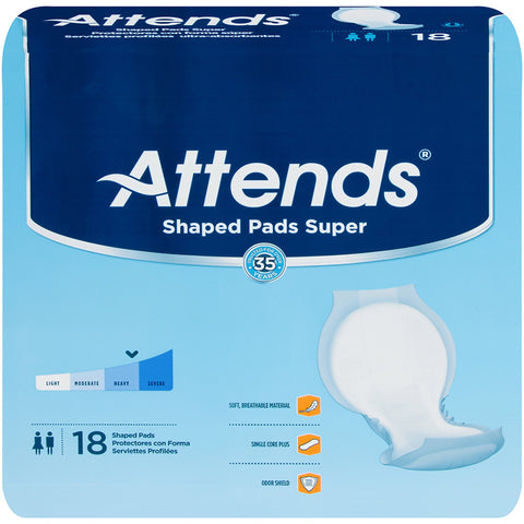 Attends® Shaped Pads